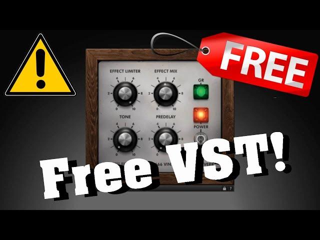 【Free VST!】Great! Best Free Vintage Spring Reverb VST Plugin? VREV-666  by Fuse Audio Labs