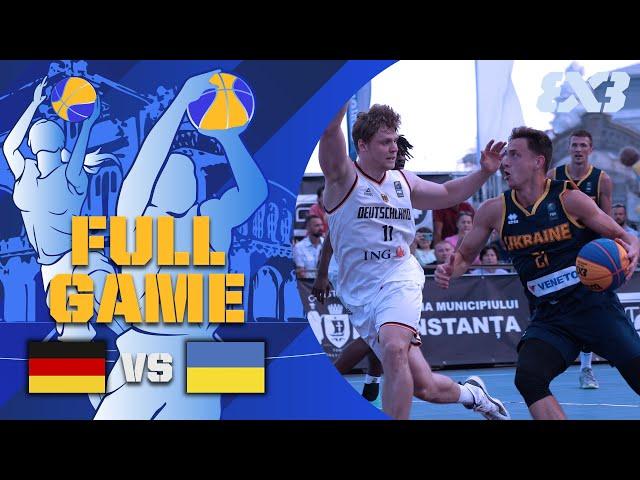 Germany  vs Ukraine  | Men | Full Game | FIBA 3x3 Europe Cup Qualifier 2023