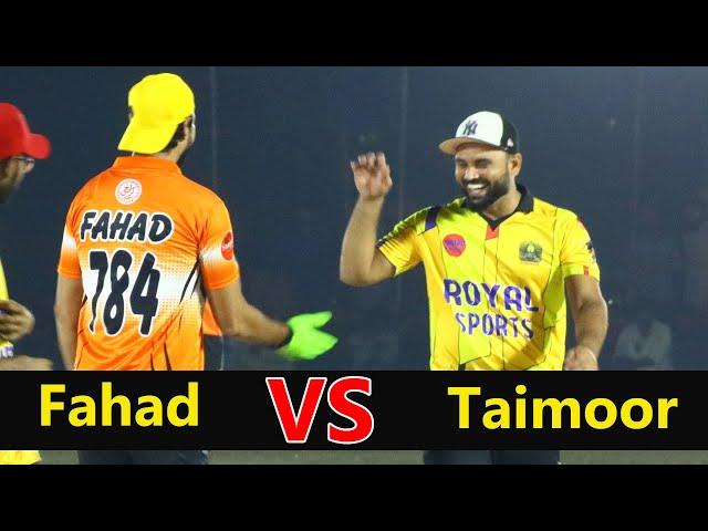 Taimoor Mirza ! Big Chase Against Fahad Mian Channu