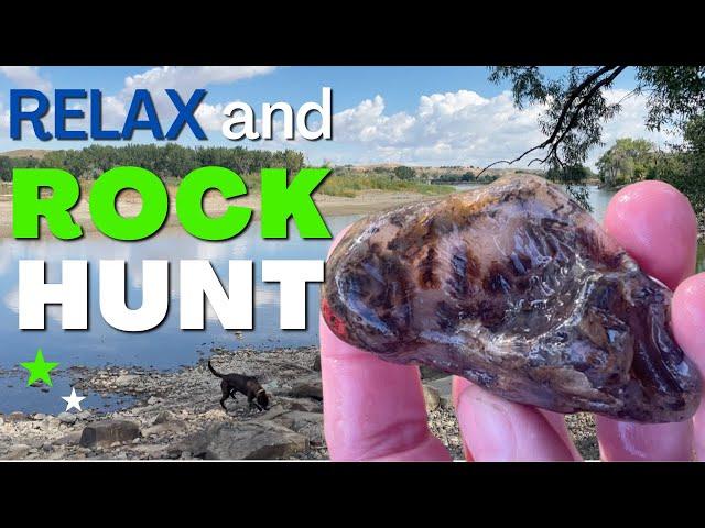 Relaxing Rock Hunt, Stunning Scenery and So Many Beautiful Rocks!