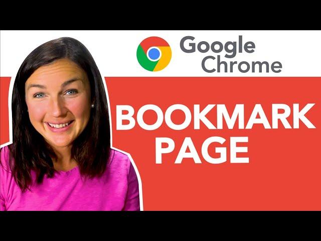 Google Chrome: How to Add a Website or Page to the Bookmark Bar - How to Bookmark a Page or Website