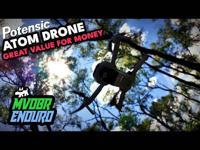 Potensic Atom: Best Budget 4K GPS Camera Drone With QuickShots & Visual Tracking