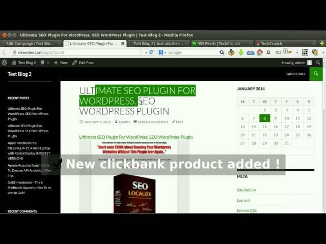 Wordpress Automatic plugin v3