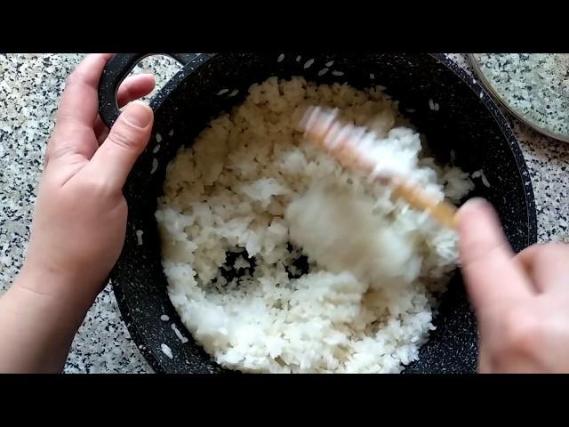 Как приготовить рис для роллов