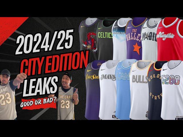 NIKE's 2024/25 NBA City Edition Jerseys LEAKED