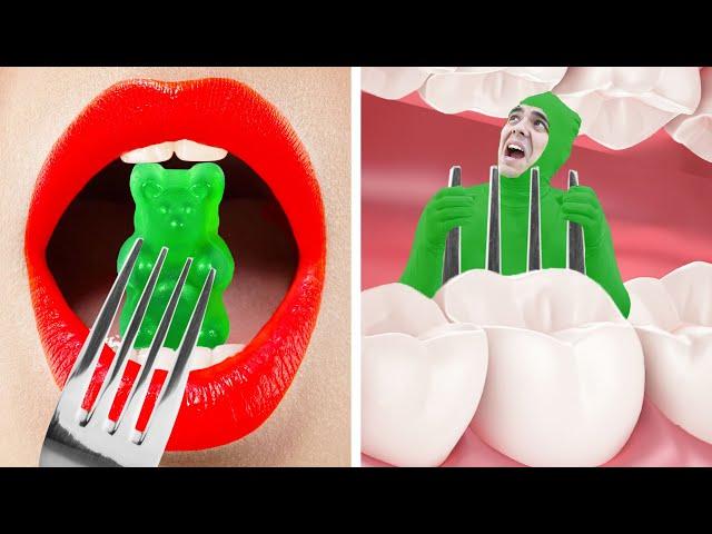 LIFE WITHOUT CANDIES | 9 CRAZY CANDY TIPS TRICKS & FUNNY SITUATION BY CRAFTY HACKS