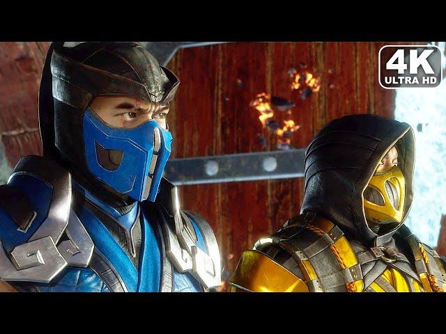 MORTAL KOMBAT ONSLAUGHT Story All Cutscenes Movie 2023 [4K ULTRA HD]