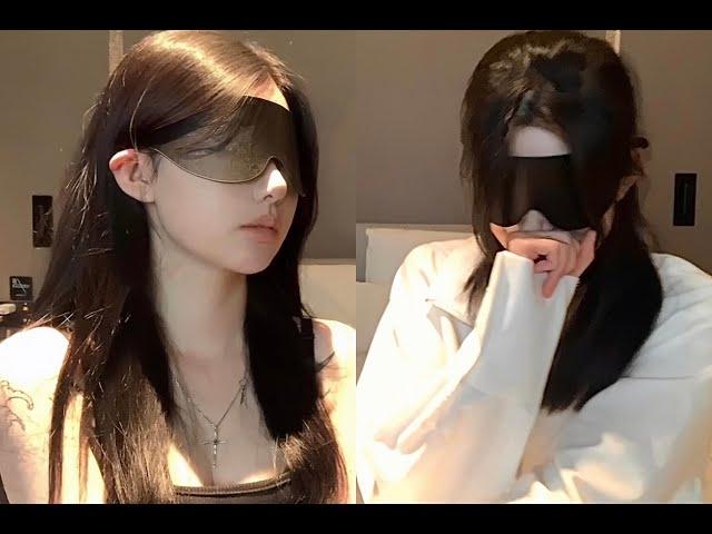 【LES | Couples games】Touch your body blindfolded