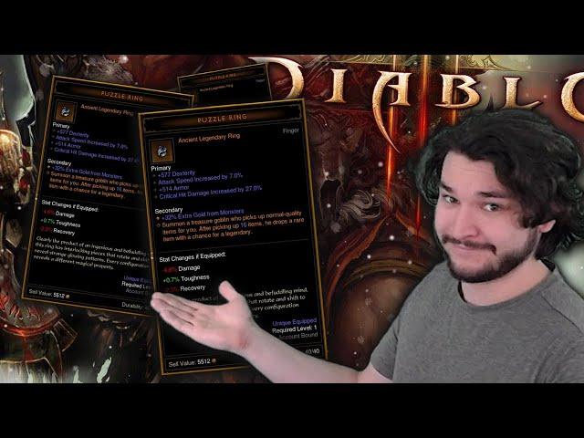 FASTEST Way to Get An ANCIENT Puzzle Ring! | Diablo 3