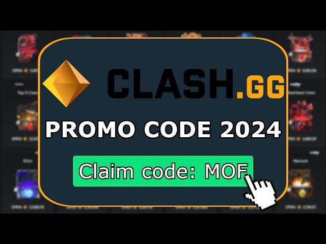 CLASH GG Promo Code 2024 - Clash.GG Affiliate Code