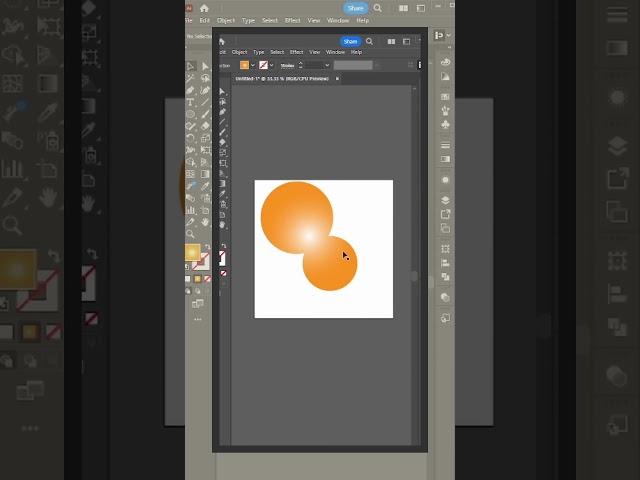 Hidden trick in Illustrator # Short  #creativeediting #creativemanipulation
