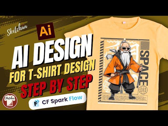 AI tshirt design | How to Make Anime T shirt design in Illustrator