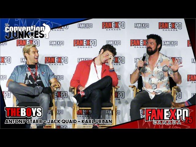 The Boys’ Antony Starr, Jack Quaid & Karl Urban Fan Expo Canada Q&A Panel