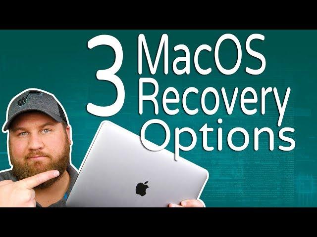 3 macOS Recovery Options & How to Use macOS Utilities