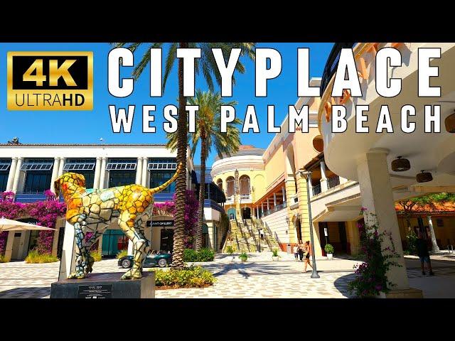 West Palm Beach, Florida - CityPlace, Rosemary Square 4K UHD