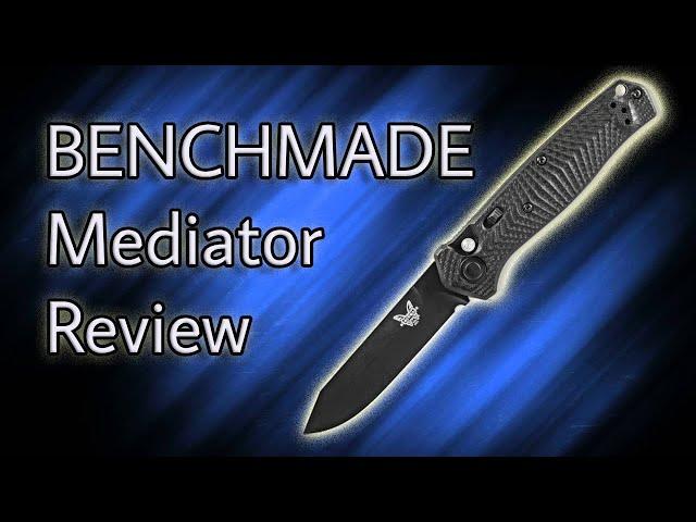 Unboxing and reviewing the Benchmade Mediator (8551BK)