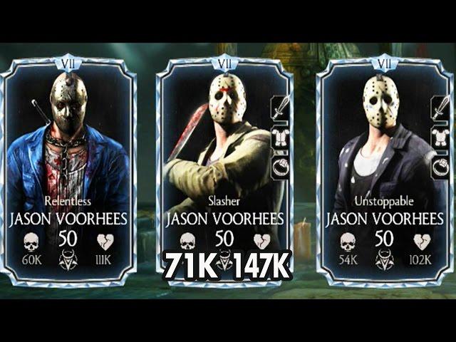 DIAMOND JASONS TEAM in MKX MOBILE! MY DREAM CAME TRUE!!!