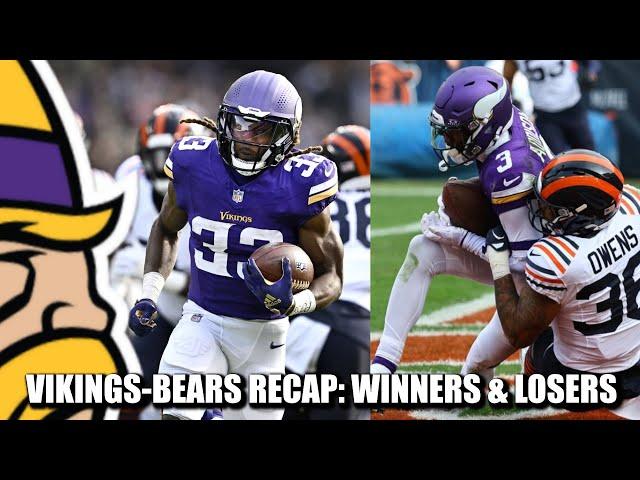 VIKINGS-BEARS RECAP: WINNERS & LOSERS!