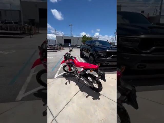 Would you rather get a used Africa twin or New CRF300L?