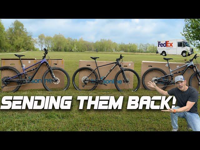 These Bikes Have To Go!!!!... Back To BikesOnline