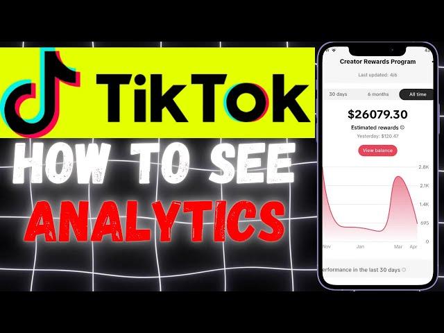 How To Find Tiktok Analytics in 2024