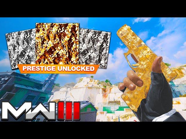 MW3 - Prestige Camo Fastest Unlock Methods