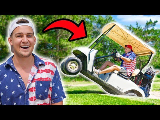 Jumping Golf Carts at the Golf Course (Reckless Golfing 4)