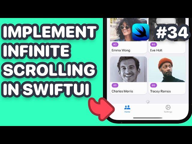 Implement Infinite Scrolling & Pagination In SwiftUI