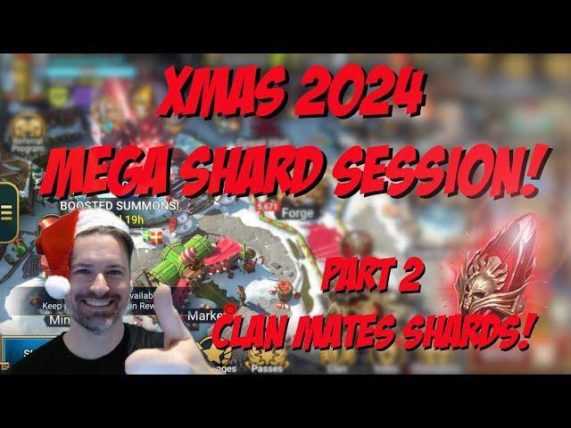 Merry Christmas All! Pulling Clan Mates Primals - SO MUCH GOLD!!! Raid Shadow Legends