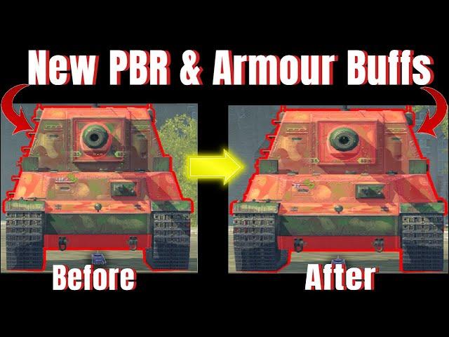 NEW PBR UPDATE IN WOTB! AMAZING ARMOUR BUFFS!