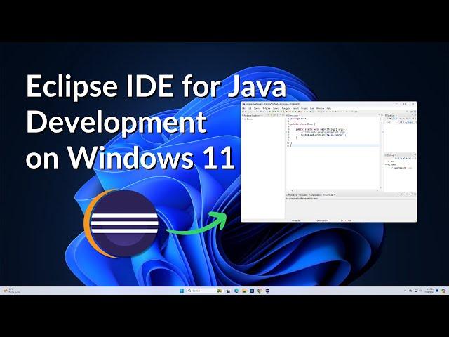 How to Install Eclipse IDE for Java Development on Windows 11