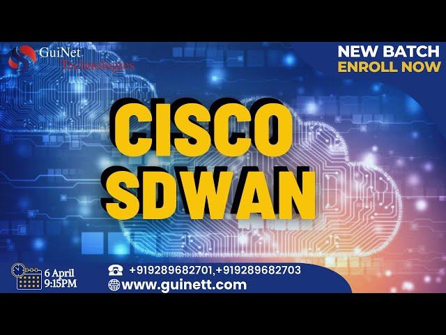 Cisco SDWAN- Learn Direct From Cisco Tac Engineer