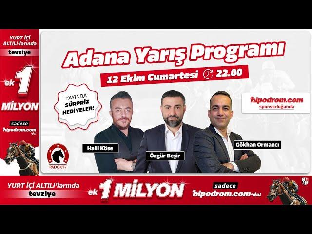 13 Ekim 2024 // Adana - İstanbul At Yarışı Tahminleri // Beşir - Halil - Eray - Enver