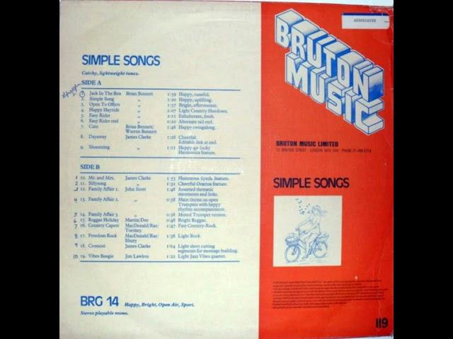 Bruton BRG 14 - Simple Songs