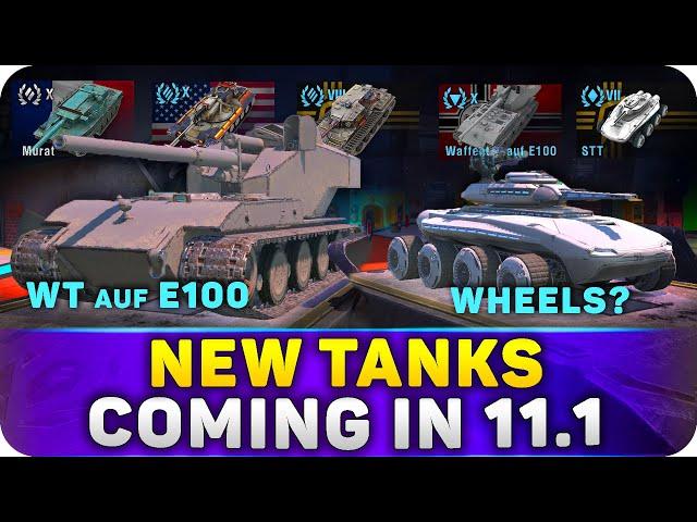 Hidden Tanks In 11.1 | WoT Blitz