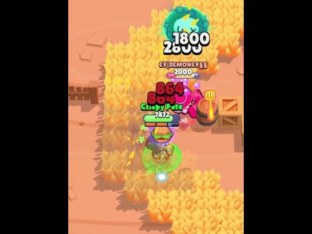 Bibi Eating Every Krabby Patty  #brawlstars #brawl #bralwstars #brawlstarshorts #brawlstarsglobal