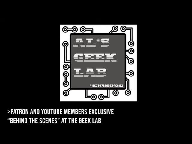 Behind the scenes at the Al's Geek Lab