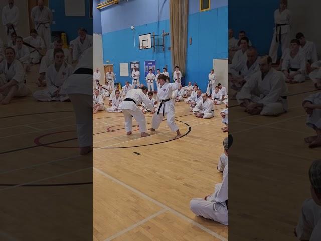 Kagawa Shihan teaching Jion. Nottingham, March 2024 #Kata #Karate #JKS #JKA #WKF