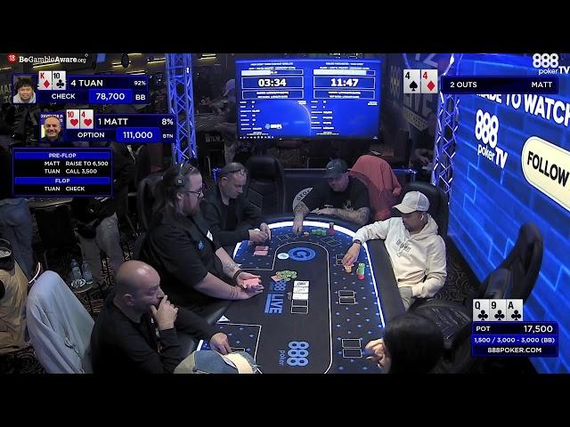 888poker LIVE Manchester Main Event 1B | 18+