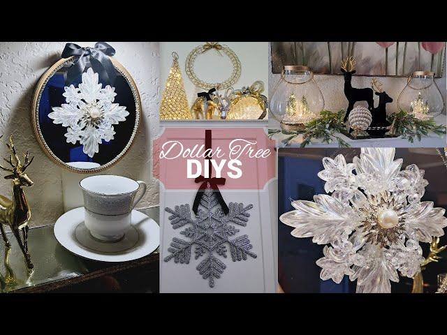 Dollar Tree DIY Elegant Holiday Decor| Budget Friendly DIYS| Budget Friendly Christmas Decor