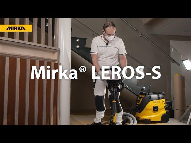 Leros-S — новая компактная шлифовальная машина для стен и потолков