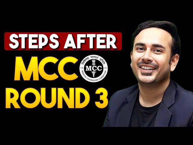 Steps after MCC AIQ Round 3 | #neetcounselling #neet2024 #cutoff #mbbs