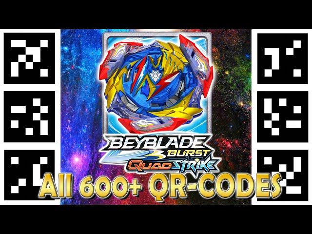 All 600 QR-Codes Beyblades Quadstrike | Все 600 Qr-CODES Бейблэйдов Quadstrike - Beyblade Burst