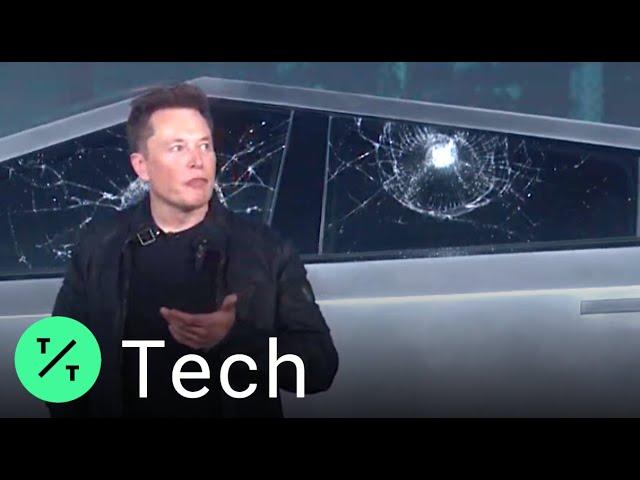 Smash Hit! Tesla Cybertruck Demo Goes Awry as 'Armor Glass' Windows Shatter