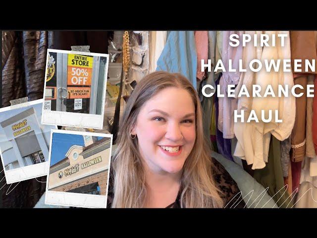 Spirit Halloween Clearance Costume Cosplay Haul