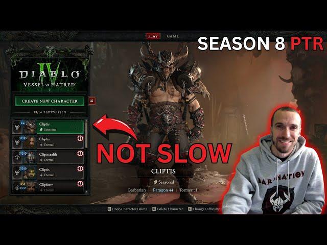 Diablo 4 Seaon 8 PTR: It's not what you thought!