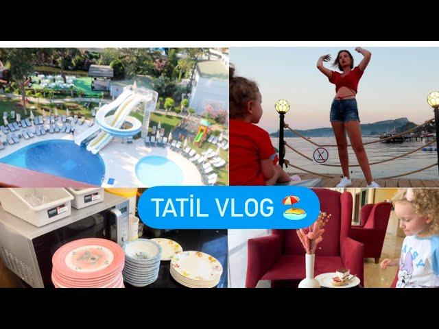 TATİLE ANTALYA'YA GİTTİK | OTEL NASILDI ? ÇOCUKLAR İÇİN HER ŞEY DÜŞÜNÜLMÜŞ | TATİL VLOG