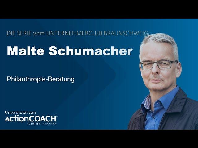 Interviewreihe mit Malte Schumacher - präsentiert von Bernhard Beckers