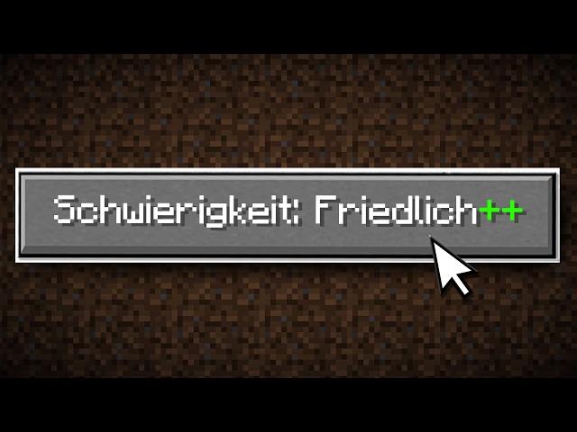 Minecraft VERÄNDERT für immer den Schwierigkeitsgrad!