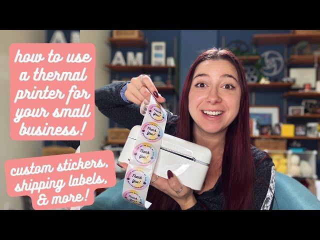 How to use a thermal printer for YOUR small business!